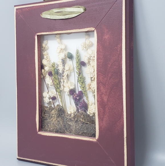 Framed "Dry Flower" Art - Picture 3 of 10